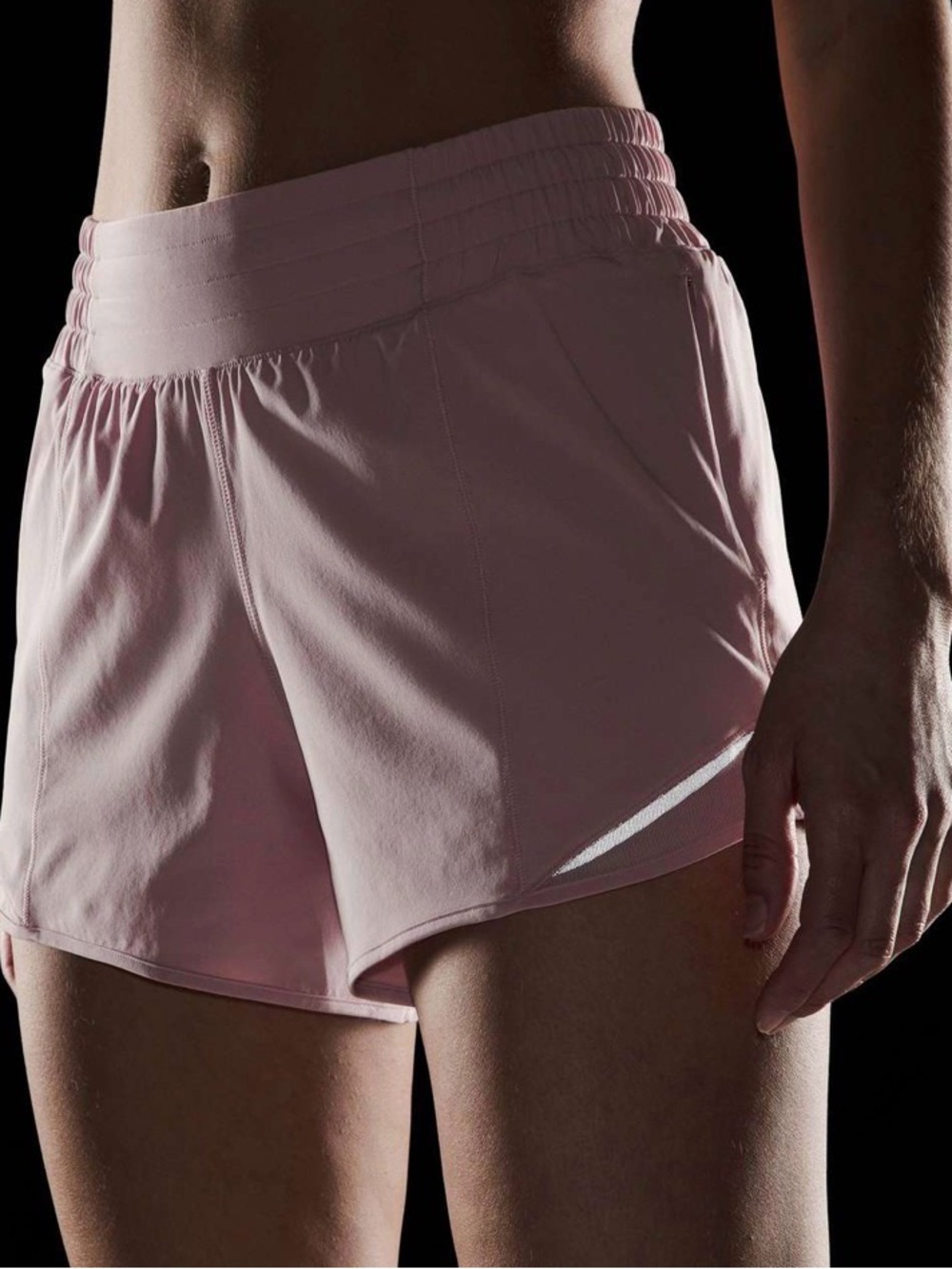 Lululemon Hotty Hot High-Rise Lined Short 4" *Pink Haze